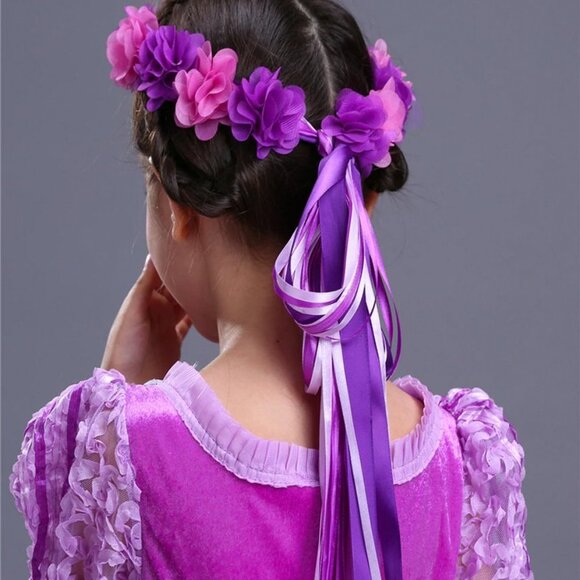 Kid Girl Sofia First Princess Long Dress up Costume Cosplay Gown Hallowe… - Picture 12 of 13